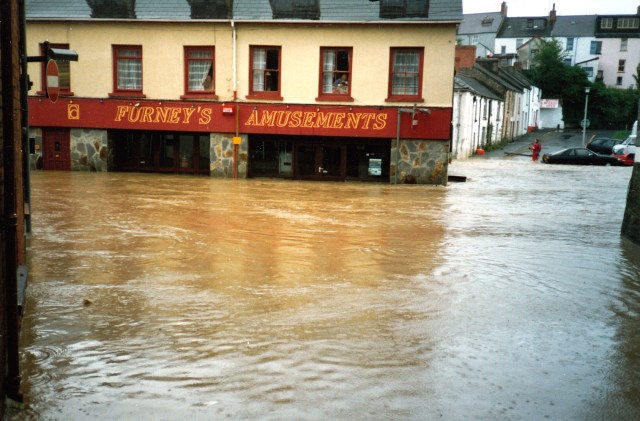 Floods in the Mwldan